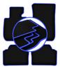 CARLUX-BLUE Car Mats For: BMW 3 E91 Estate, Touring (2004-2011)