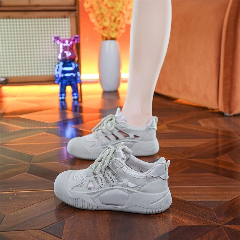 Mesh Casual Shoes Women's Sandals Summer New Hole Shoes Women's Shoes Sports Versatile Breathable Hollow Mother Shoes