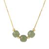 Three Lives Three Worlds Hetian Jade-Style Necklace: Minimalist Light Luxury Clavicle Chain, Fairy-Inspired Ancient Trend