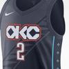 Nike Shai Gilgeous-Alexander Oklahoma City Thunder City Edition Men's Nike Dri-FIT Adv Nba Authentic Jersey HM6117-438