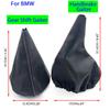 HQ Car Shift Gear Stick Dust-proof Cover for BMW E30 E36 E34 E46 Z3 Manual Models Handbrake Handle Faux Leather Cover