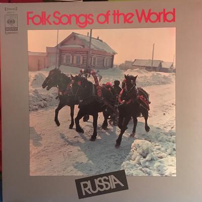 LP Schallplatte VARIOUS - Volkslieder der Welt : Russland SOLH21 CBS/Sony Japan Obi Klassisch Gebraucht