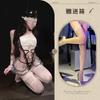 Sexy Lingerie Hot Passion Maid Suit Perspective Lace Seduction Busty Tits Maid Uniform A