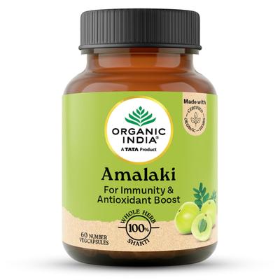 Cápsulas Vegetales Amalaki Suplemento Natural para el Bienestar para el Apoyo Diario de la Vitalidad y la Energía con Beneficios Antioxidantes 60 Cápsulas