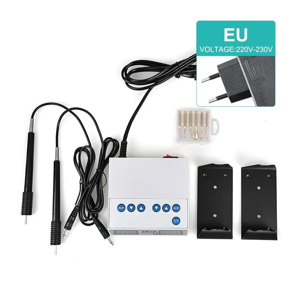 

Dental Lab Electric Gotejador Waxer Carving Knife Machine + 2 Pen + 6 Wax Tip Copper Dental Encerador Electrico Tools EU Plug серебряный