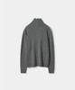 TRIP LE SENS Wool High-Neck Button Knit_Gray