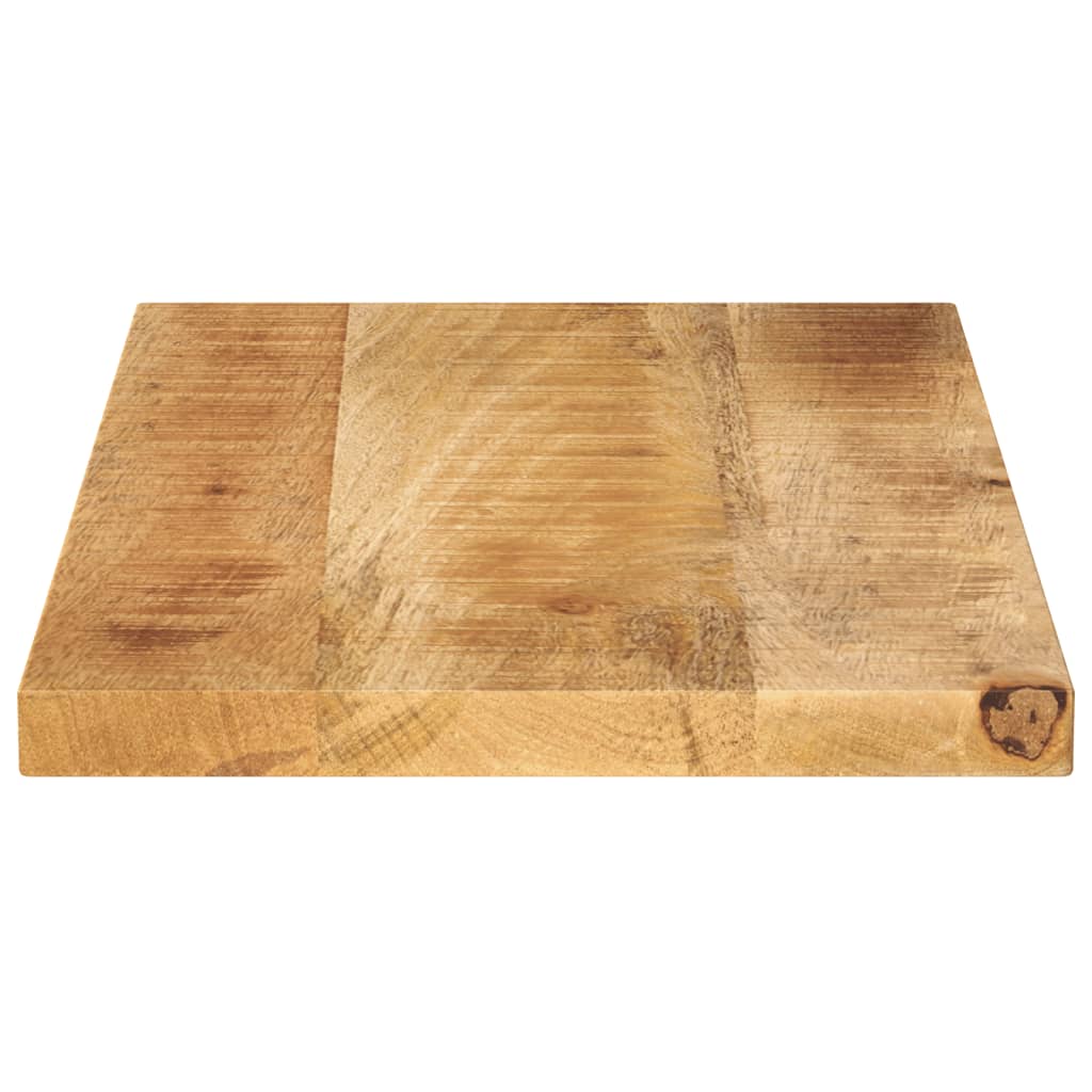 Table Top 50 x 20 x 3.8 cm Rectangular Rough Solid Mango Wood