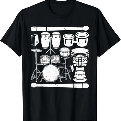 Congas and Conga Equipment - Conga Drums T-Shirt