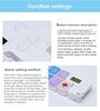 7 Day AM PM Pill Organizer with Alarm Reminder Large Capacity Vitamin Box for Travel Home Medication Management