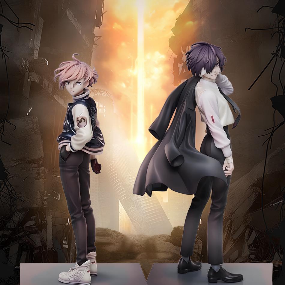 20cm Bungou Stray Dogs Nakahara Chuuya Anime Figürü Dazai Osamu Aksiyon Figürü Edogawa Rampo Figürü Koleksiyonluk Model Bebek Oyuncakları