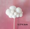 10-Pack 3D Hot Air Balloon & Rainbow Cake Toppers