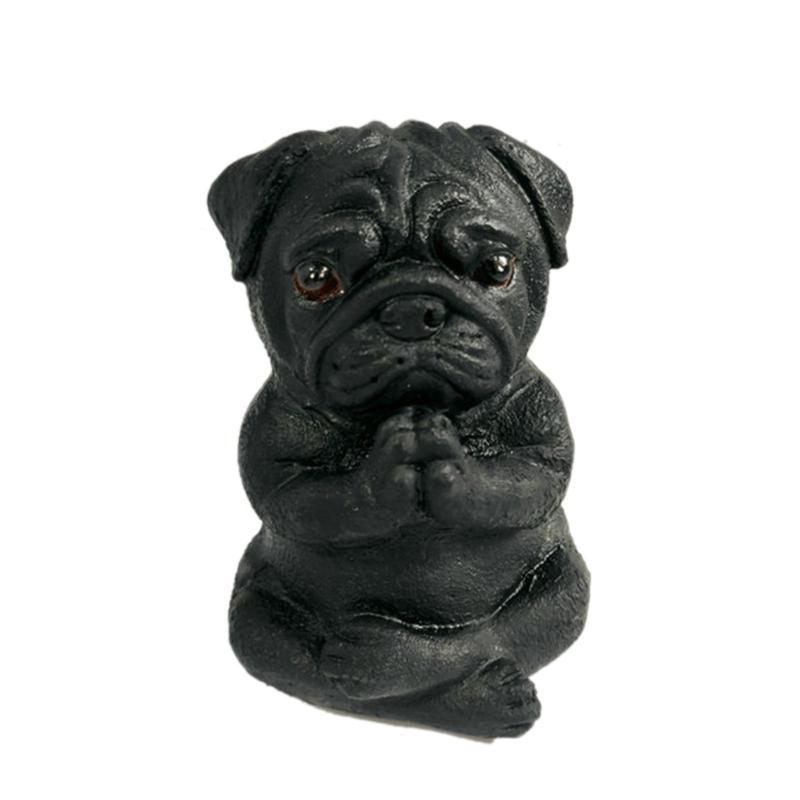 Exquisite Yoga Dog Resin Ornament Bring Serenities to Your Home Decor Children Girl Boys Bedroom Dormitory DropShipping