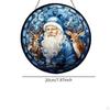 Acrylic Christmas Santa Claus Wall Hanging Decor, Colorful Children's Room Multifunctional,