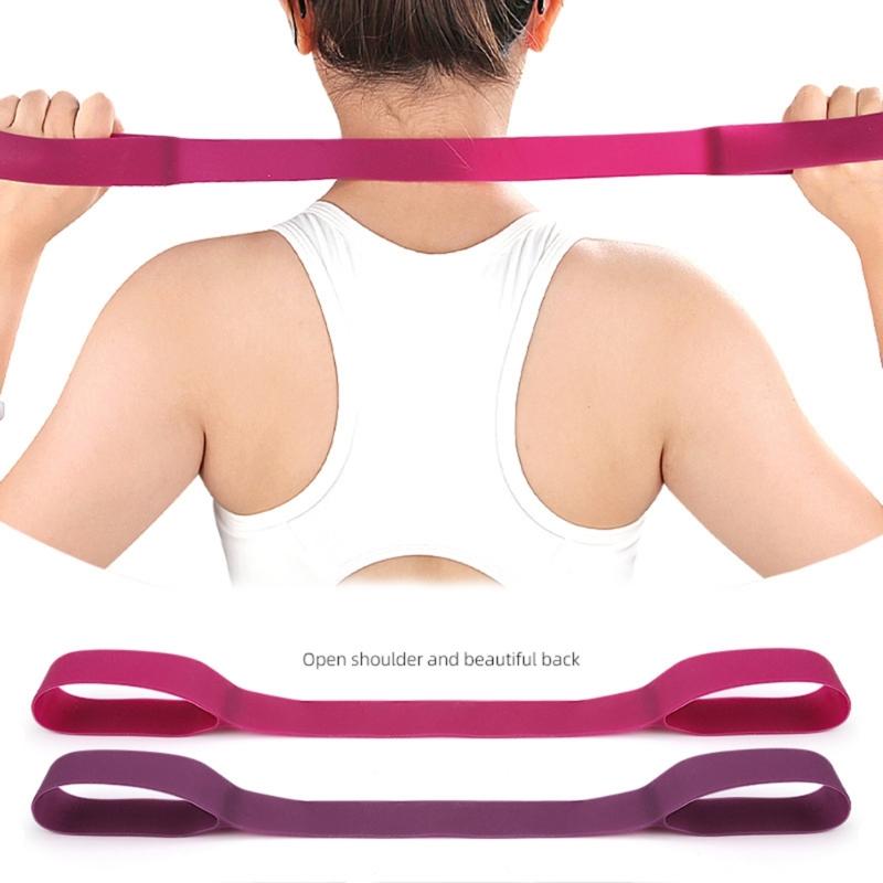 Figure 8 Shape Muscle Building Resistance Strap High Flexibility Polyurethane Tension Cord for Upper Body Strength Work