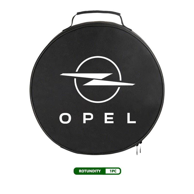 For Opel EV Car Charging Cable Storage Bag Waterproof Rechargeable Gun Organizer ADAM ASTRA J K CORSA E INSIGNIA MOKKA VIVA