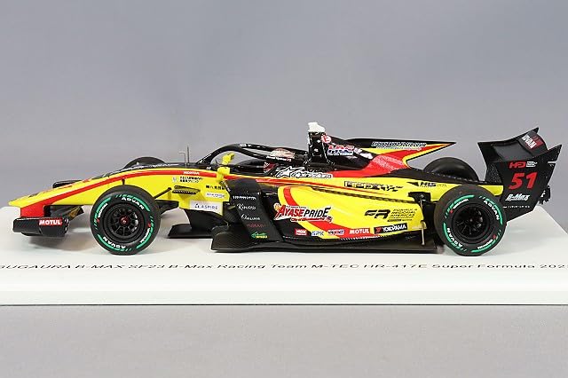 Spark Byobugaura Racing SF23 2023 Super Formula Hyman 1/43 B-MAX M-TEC HR-417E #51 R.