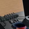 New Black Cable Organizer Silicone Desktop Tidy Wire Holder Flexible USB Cable Winder For Mouse Keyboard Earphone Protector