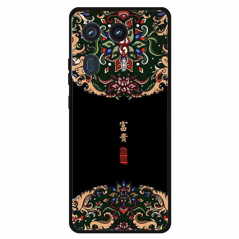 Dla Motorola Edge 50 Ultra 5G/Moto X50 Ultra 5G Etui na Telefon Wzór Drukowany TPU Tylna Pokrywa