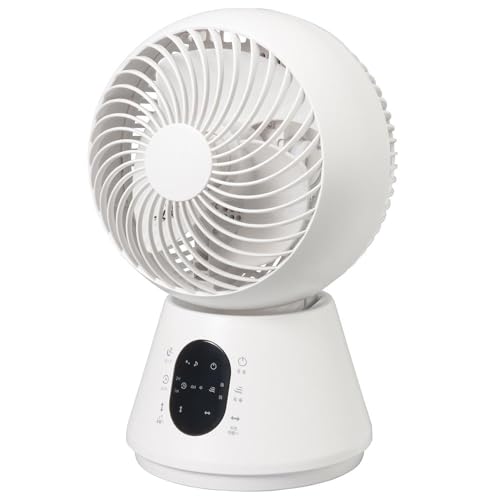 OHM 3D Circulator, for Rooms Up To 12 Tatami Mats (FF-KT2513AC-W), Model 08-1701, OHM Electric