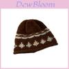 Klassische Strickmütze für Damen mit Wärme und Ohrenschutz für die Herbst- und Wintersaison