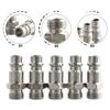2/5pcs 32mm Quick Release Euro Fittings With Male 1/4" BS-P Thread Compressed Air Line Coupler Connector For Air Compressor