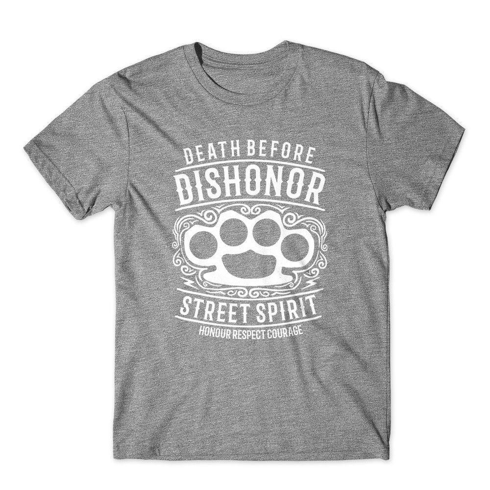 

Футболка «Смерть перед бесчестьем». Премиальная футболка из 100% хлопка Новая M