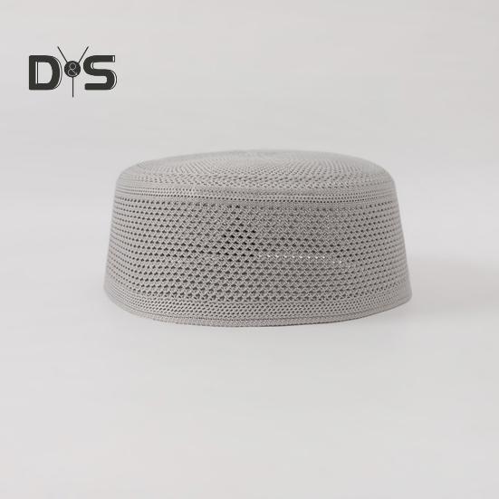 Pánský cylindr se síťovaným designem Etnický styl Silná prodyšnost Jednobarevný klobouk Outdoorový doplněk Denní nošení
