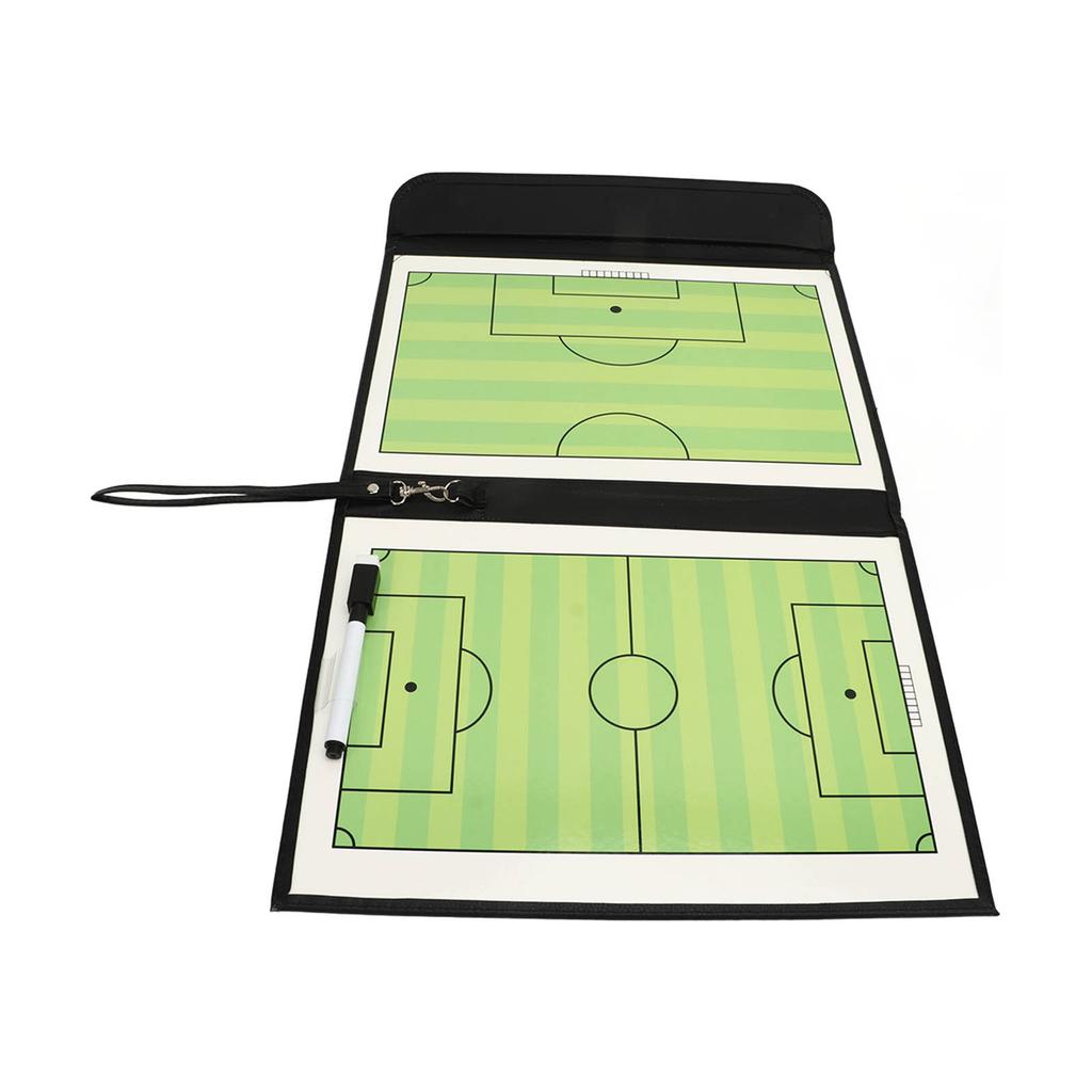 Soccer Coaching Board Portable Foldable Football Magnetic Board Kit with Marker Pen