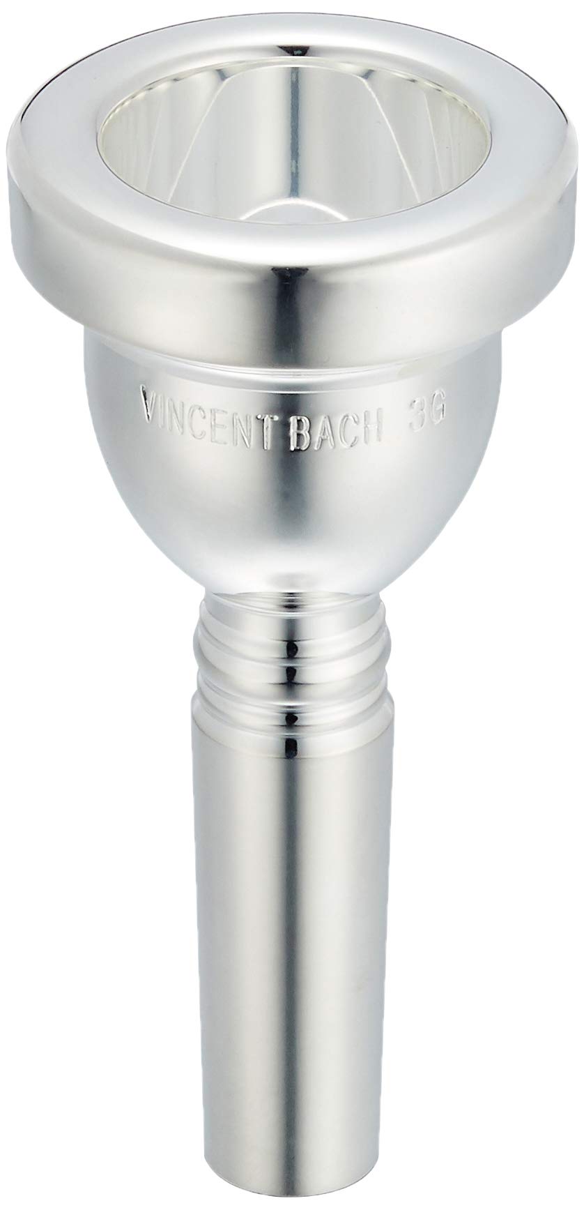 

Bach Trombone Mouthpiece 3G Silver Plated large (for bore)
