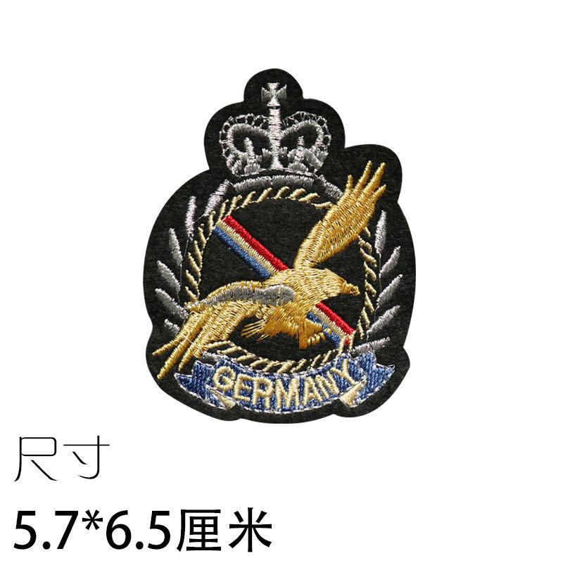 Gold Embroidery Personalized Badge Cloth Repair Subsidy Pudding Sticker DIY Decorative Patch