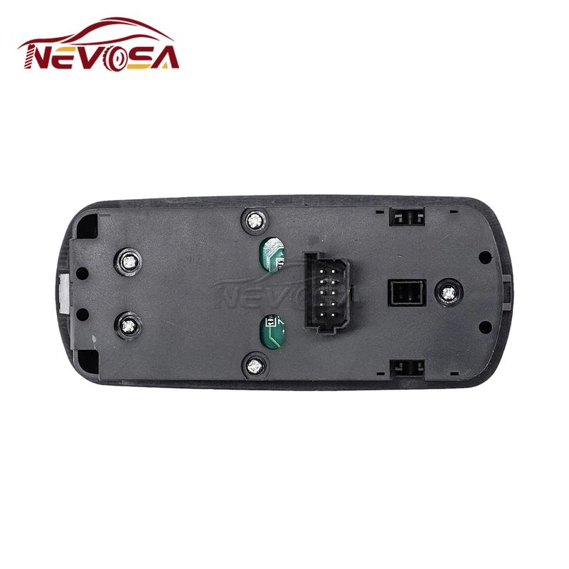 NEVOSA For Mercedes Benz Actros MP1 MP2 Truck Power Window Switch A9438200197 A9438200097 Control Glass Lifter Button