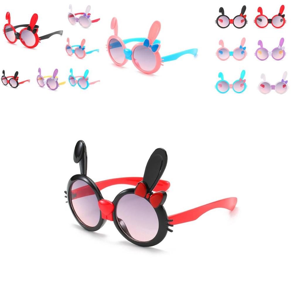 Stylish Rabbit-frame Sunglasses For Kids Perfect For Any Occasion