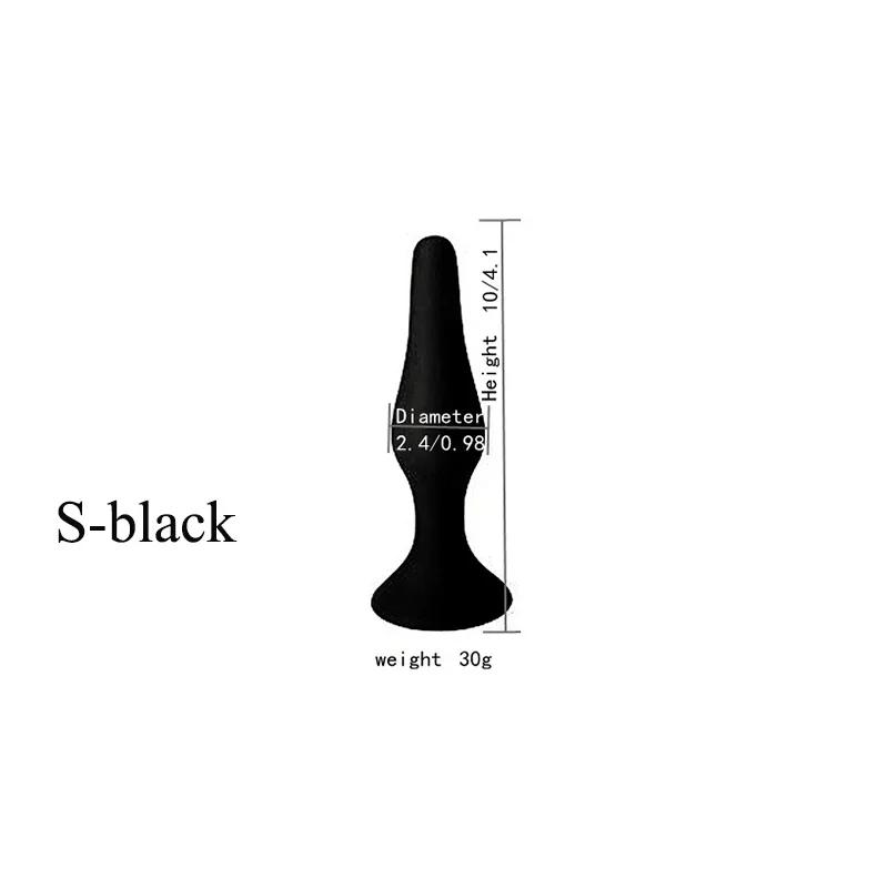 Silicone Anal Plug Sex Toys for Woman Prostate Massager Butt Plug Buttplug Anal Sex Toys for Men Adults Adult Game XL/L/M/S Size