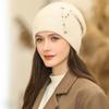 Cappello invernale da donna nuovo moda Decora cappello a cuffia berretto invernale caldo per cappello lavorato a maglia streetwear casual femminile