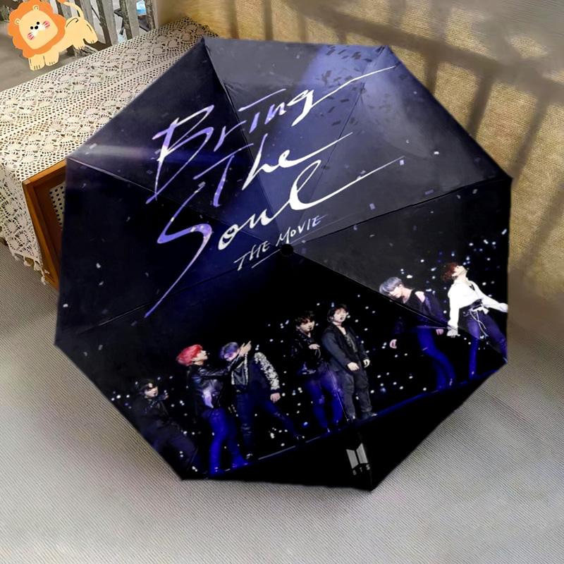 Harmonious Bonds: Unity Diversity Folding Umbrella Suitable for All Seasons Travel Outdoor Umbrella Travel