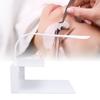 Eyelash Extension Pillow Shelf Stand with LED Light 3 Levels Brightness Grafting Tool Acrylic Lash Pillow Shelf Organizer for Beauty Salon