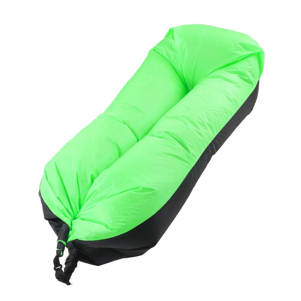 Inflatable Couch 6.1ft Long 2.3ft Wide Oxford Fabric Easy Inflation Inflatable Lounger for Camping
