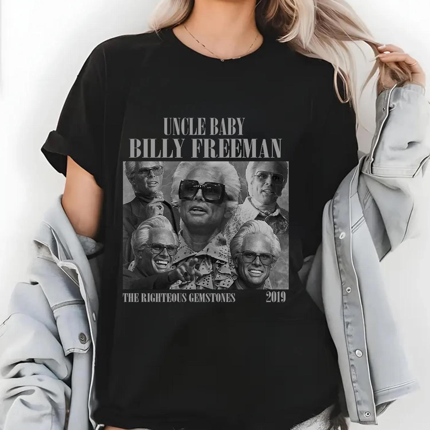 Billy Uncle Tshirt Naughty Tour Tshirt Justice Gem TV Character Fan Gift Print Pattern Tshirt Street Style S