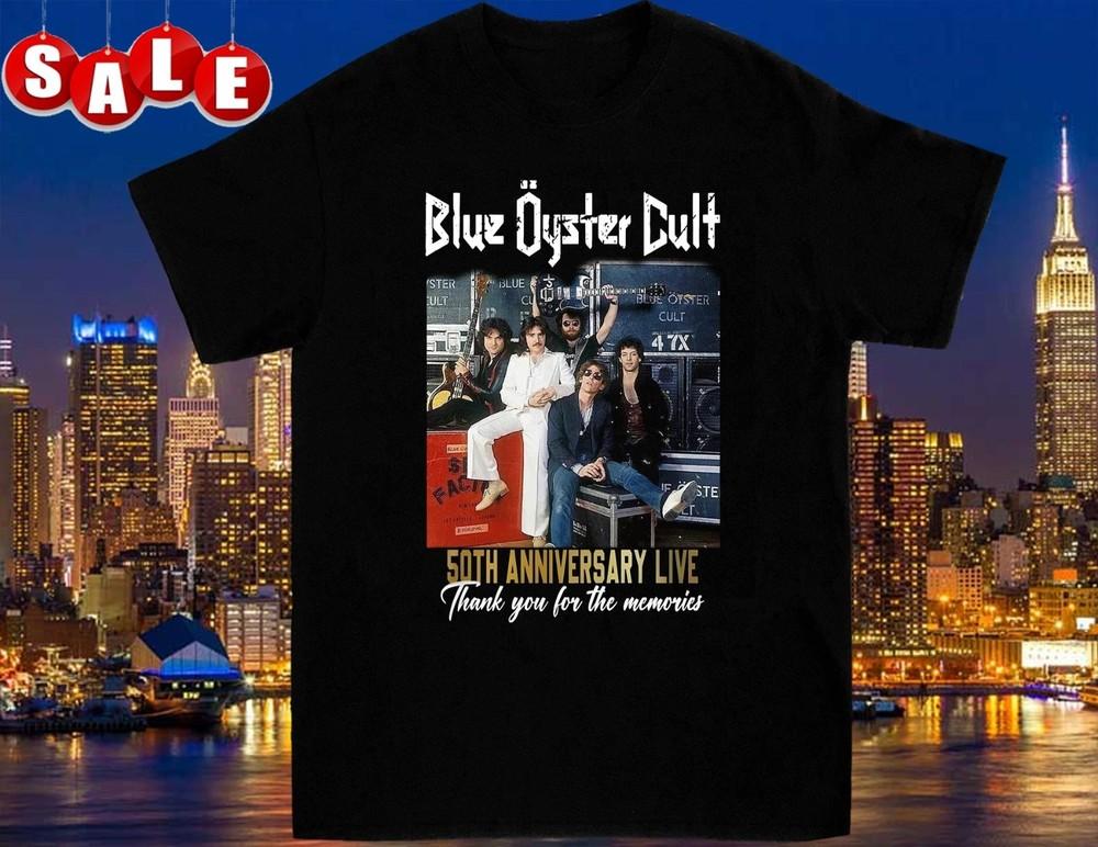 Blue Oyster Cult tour 2025 Shirt Size S-5XL Black Men HS101 Unisex T-Shirt XXXL