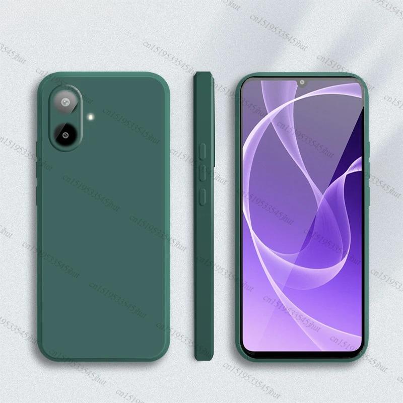 Case For Samsung Galaxy M07 Case Shockproof Original Liquid Silicone Back Case Samsung M07 Cover For Samsung M07 Soft TPU Funda
