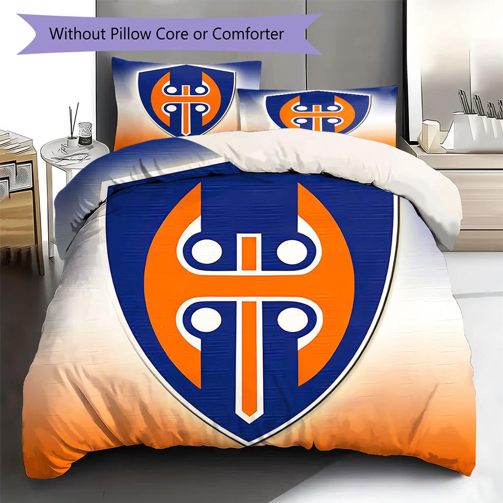 Tappara Pattern Bedding Quilt Set Quilt Cover Pillowcase Home Decoration Birthday Gift (1 * duvet cover + 2 * pillowcase, without core)