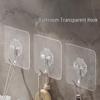 Round Helper Strong Adhesive Transparent Hooks