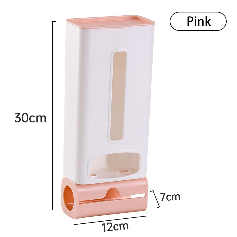 Punch-Free Garbage Bag Storage Box Put Collector Wall-Mounted Kitchen Convenient Bag Removable Sorting Box