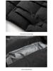 Men's Thickened Long Down Jacket - Winter Casual Over-the-Knee 90% White Duck Down Coat