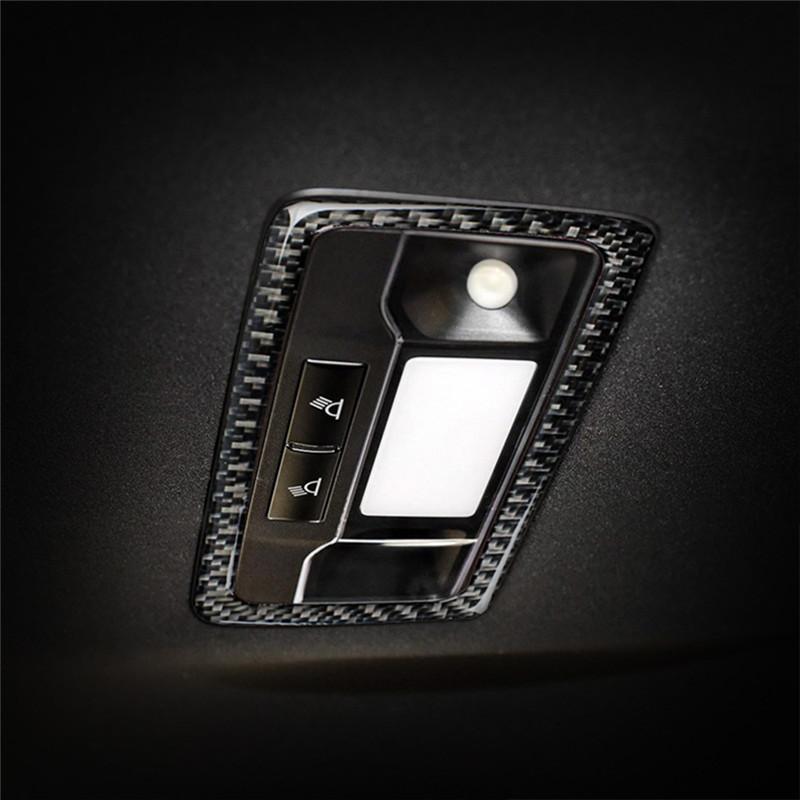 Passend für Lexus RX300 270 200T 450H 2016-19 Autozubehör Kohlefaser Hintere Leseleuchte Dom Panel Rahmen Innenaufkleber