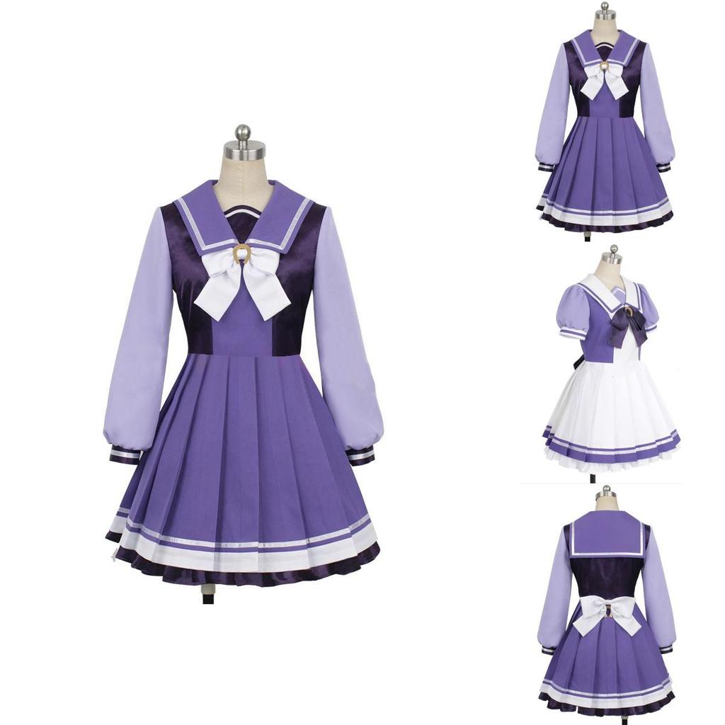 Costume de Cosplay de Haute Qualité en Coton Jeu Pretty Derby Mary Jane Avec Accessoires Détaillés