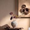 Vaso in Ceramica Stile Wabi-Sabi per Fiori Secchi in Soggiorno
