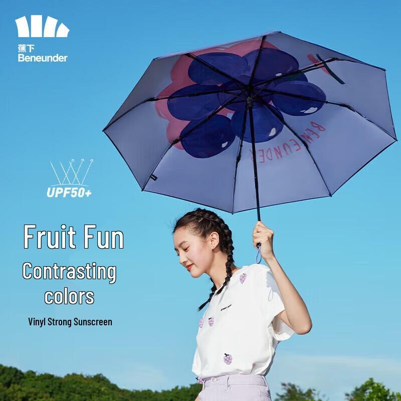 Electric Straight Rod UV Protection Umbrella