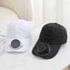 Breathable Baseball Cap Summer Adult Solar Charging Fan Hat Men's and Women's Sunshade Sun Protection Outdoor Cap