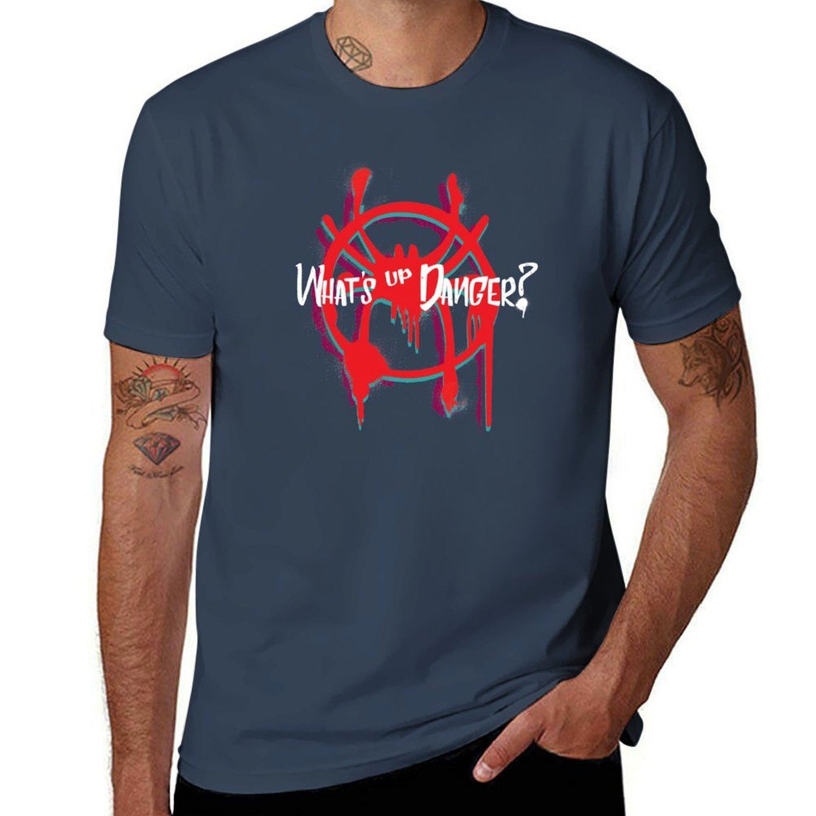 Whats UP Danger TShirt Fitness Quick Dry Short Sleeve Top S